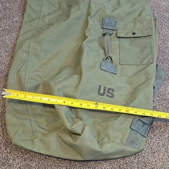 Bag Duffel Green Military Style